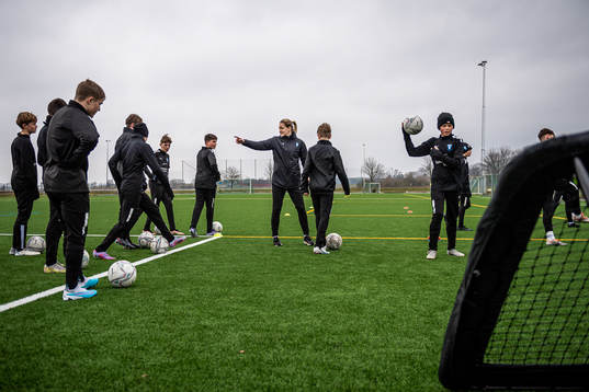 Mia Carlsson, instruktör i MFF-akademi