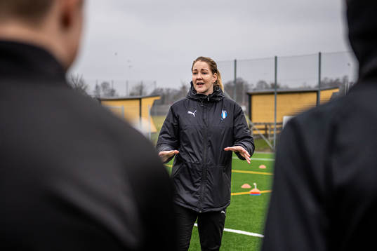 Mia Carlsson, instruktör i MFF-akademi