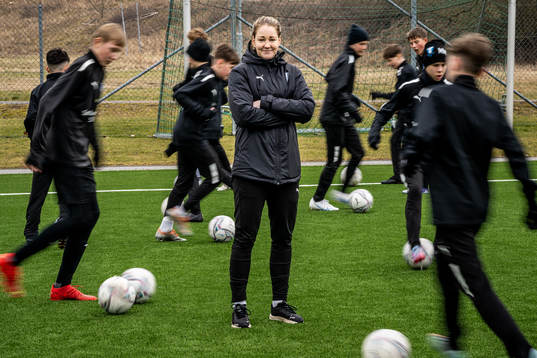 Mia Carlsson, instruktör i MFF-akademi
