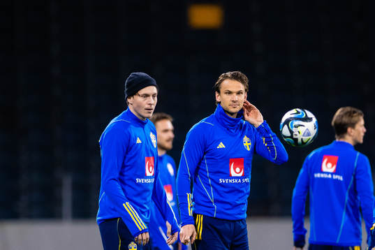 Victor Nilsson Lindelöf och Albin Ekdal