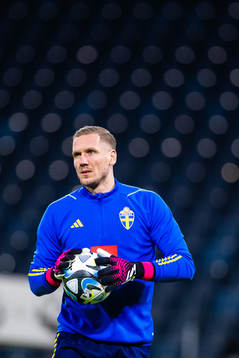 Goalkeeper Robin Olsen