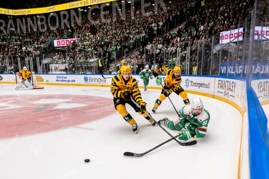 Skellefteås Jonathan Johnsson och Arvid Lundberg mot
