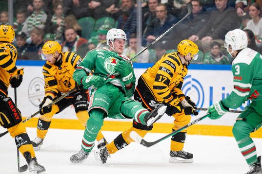 Rögles Adam Edström och Skellefteås Pär Lindholm