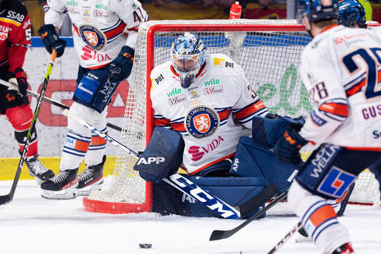 Växjös målvakt Emil Larmi
