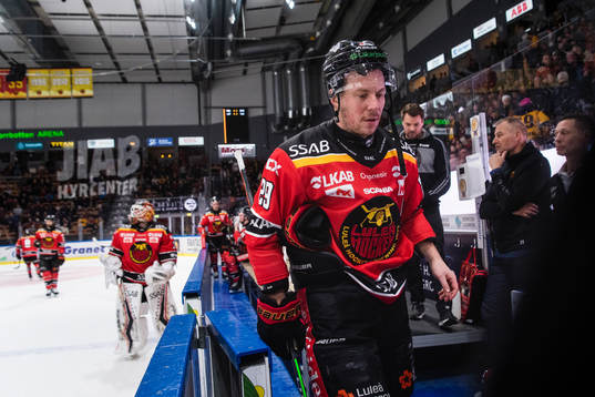 Luleås Erik Gustafsson deppar