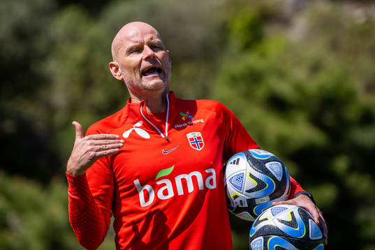 Ståle Solbakken, head coach of the Norwegian national