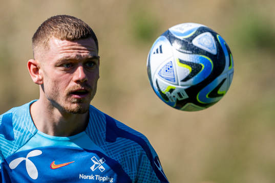 Julian Ryerson of the Norwegian national football team