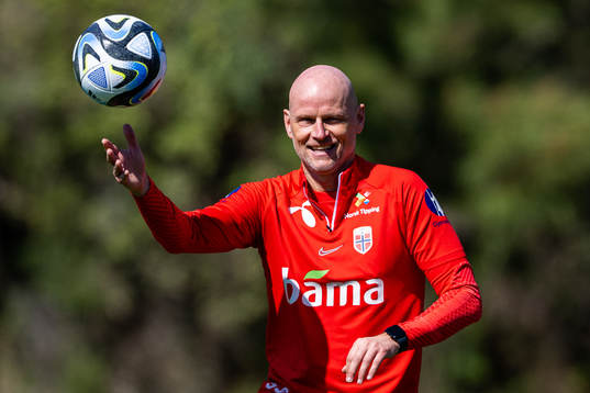 Ståle Solbakken, head coach of the Norwegian national