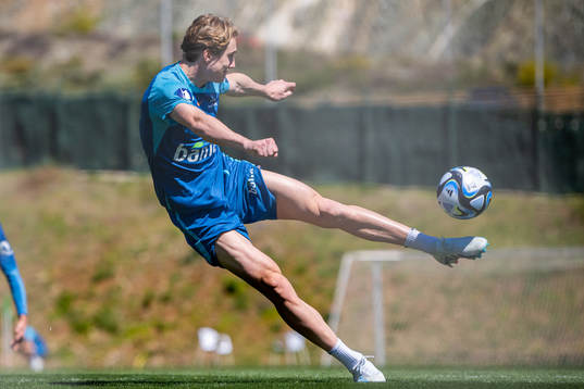 Kristian Thorstvedt of the Norwegian national football team