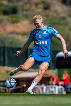 Andreas Hanche-Olsen of the Norwegian national football team