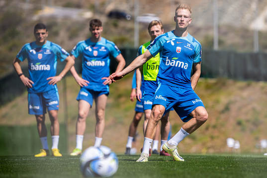 Andreas Hanche-Olsen of the Norwegian national football team