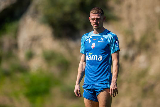 Julian Ryerson of the Norwegian national football team