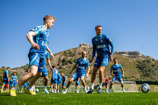 Ola Brynhildsen and Stian Gregersen of the Norwegian