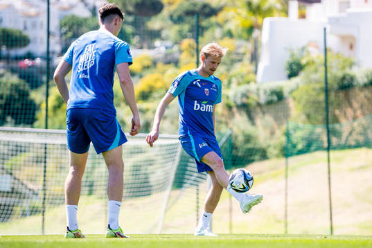 Morten Thorsby of the Norwegian national football team