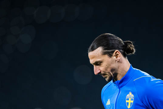 Zlatan Ibrahimovic of the Swedish national football team