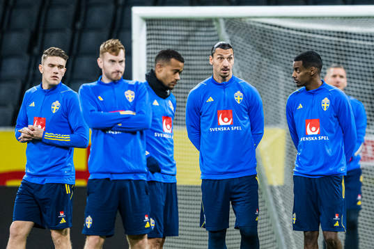 Viktor Gyökeres, Dejan Kulusevski, Robin Quaison, Zlatan