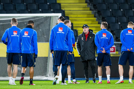 Head coach Janne Andersson of the Swedish national football