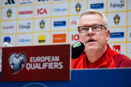 Head coach Janne Andersson of the Swedish national football