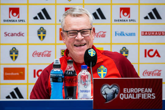 Head coach Janne Andersson of the Swedish national football