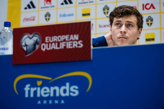 Victor Nilsson Lindelöf of the Swedish national football