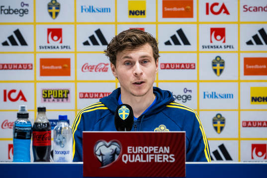 Victor Nilsson Lindelöf of the Swedish national football