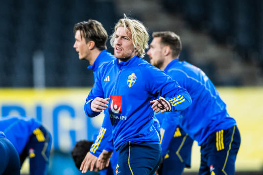 Emil Forsberg of the Swedish national football team