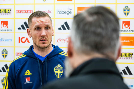 Goalkeeper Robin Olsen of the Swedish national football team
