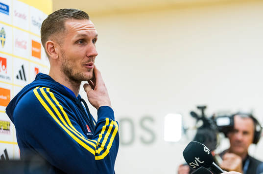 Goalkeeper Robin Olsen of the Swedish national football team