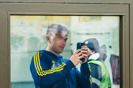 Viktor Gyökeres of the Swedish national football team