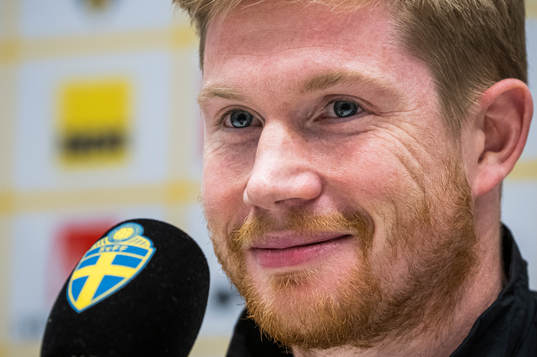 Kevin De Bruyne of the Belgium national football team