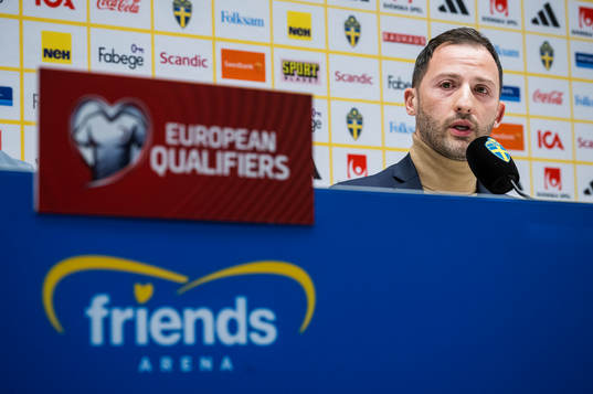 Domenico Tedesco, head coach of the Belgium national