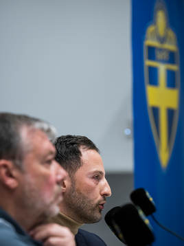 Domenico Tedesco, head coach of the Belgium national
