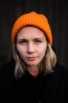 Häckens målvakt Jennifer Falk