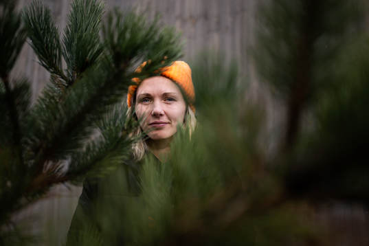 Häckens målvakt Jennifer Falk