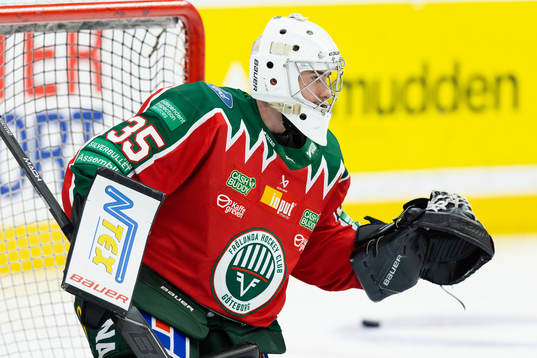 Frölundas målvakt Viggo Andrén