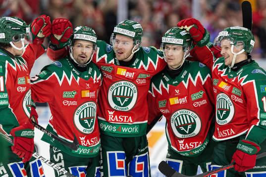 Frölundas Filip Johansson jublar