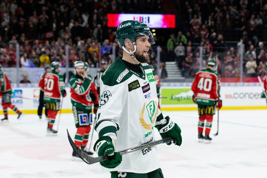 Färjestads Henrik Björklund deppar
