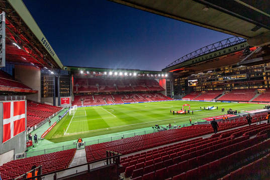 General view of Parken Stadium