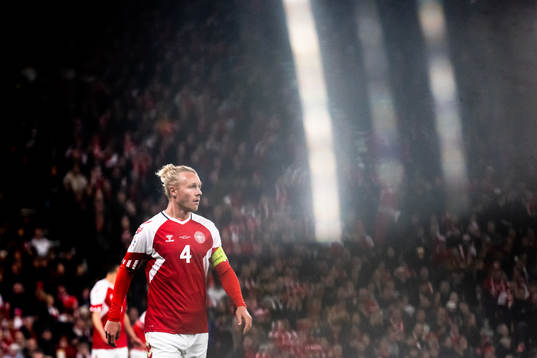 Simon Kjær of Denmark