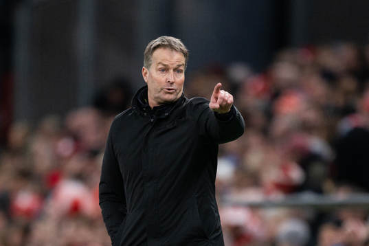 Head coach Kasper Hjulmand of Denmark