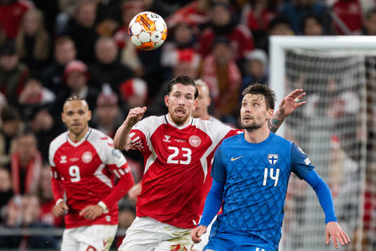 Pierre-Emile Højbjerg of Denmark and Kaan Kairinen of