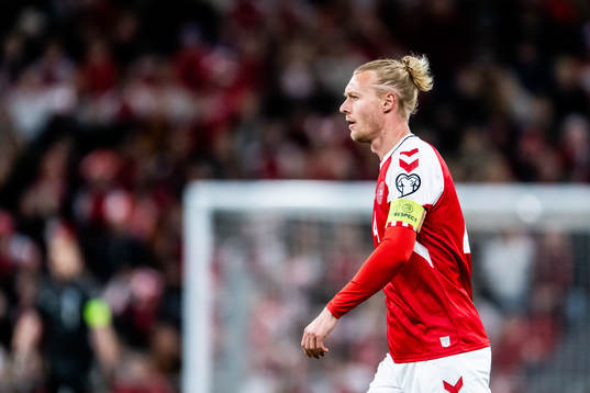 Simon Kjær of Denmark