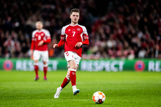 Mathias Jensen of Denmark