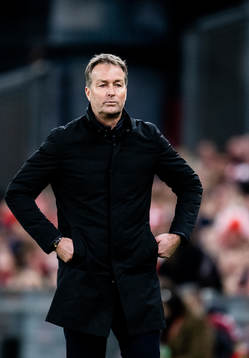 Head coach Kasper Hjulmand of Denmark