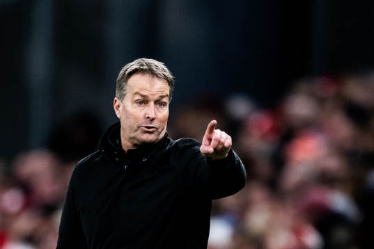Head coach Kasper Hjulmand of Denmark