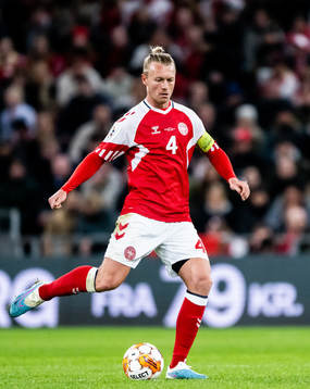 Simon Kjær of Denmark