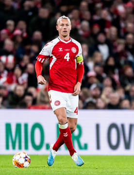 Simon Kjær of Denmark