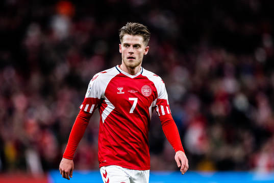 Mathias Jensen of Denmark