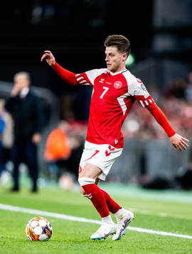 Mathias Jensen of Denmark
