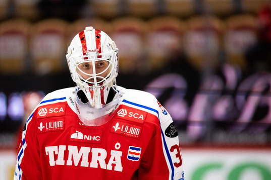 Timrås målvakt Jacob Johansson